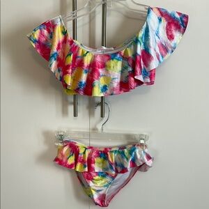 Stella Cove Multicolor Tie-Dye Swimsuit